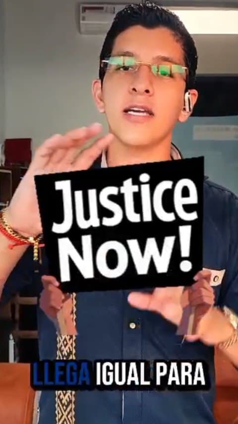 Video del Abg. Alex Javier Villarreal en TikTok.